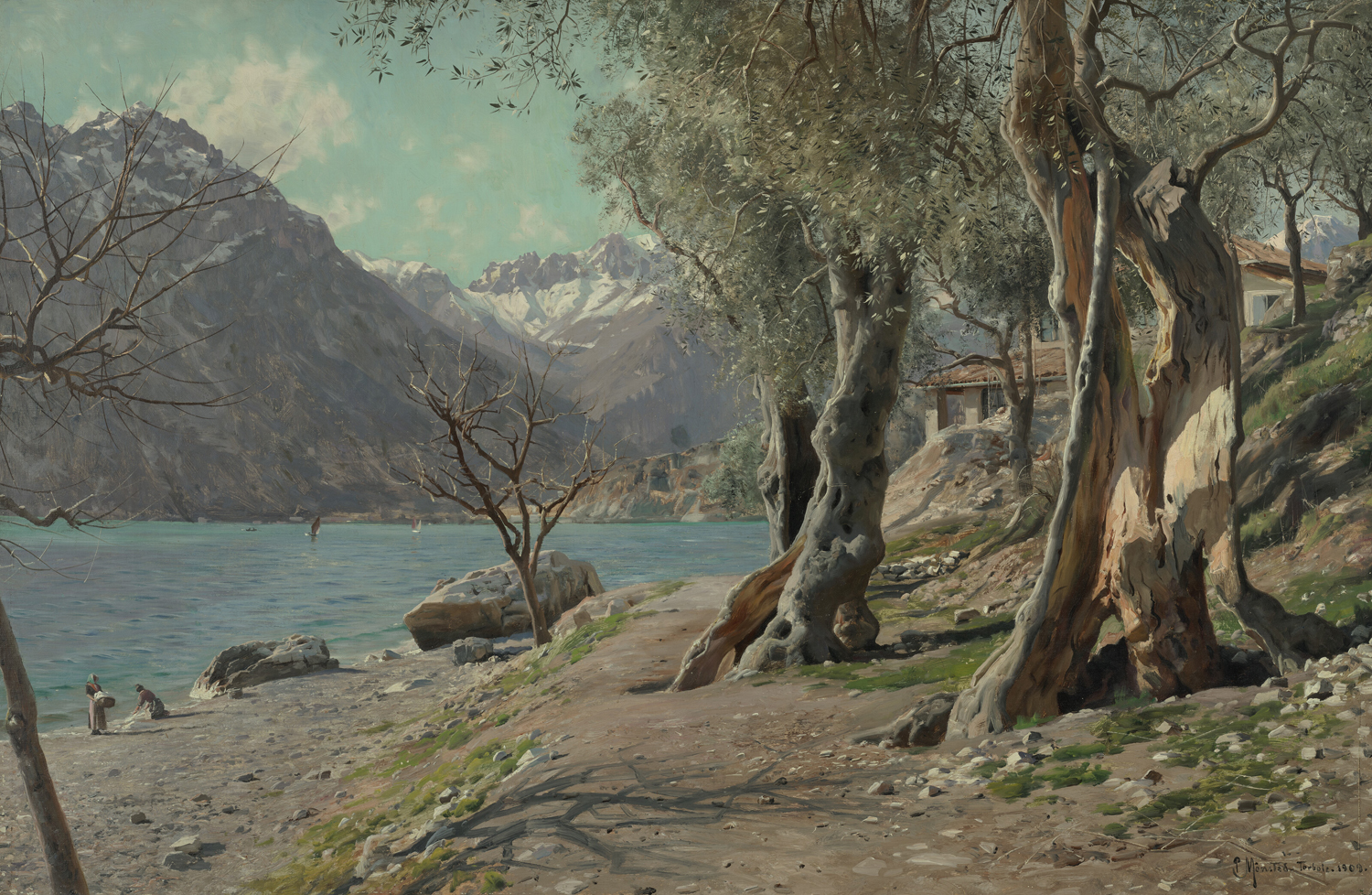 Torbole, near Lake Garda, 1909