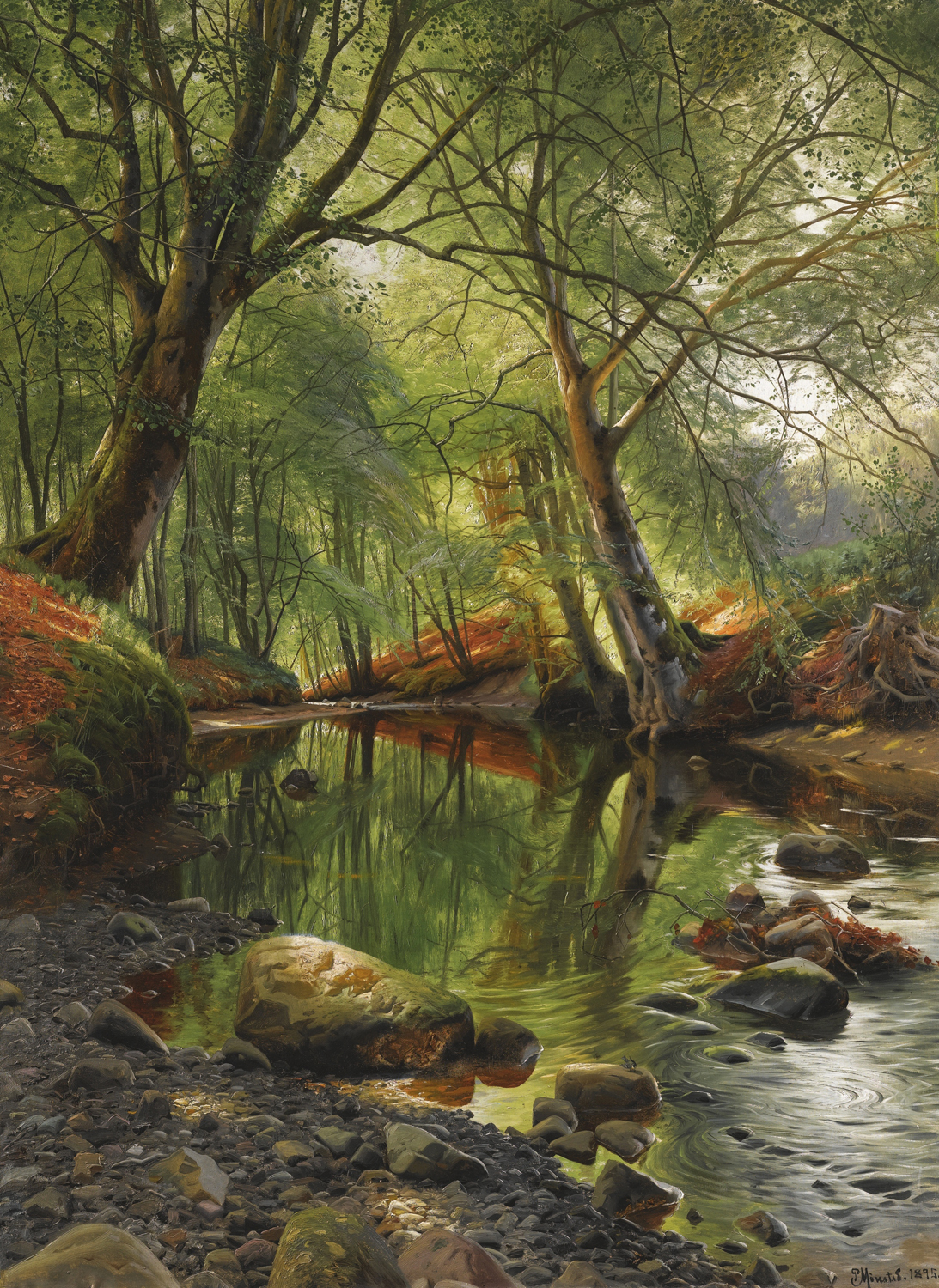 A Woodland Stream, 1895