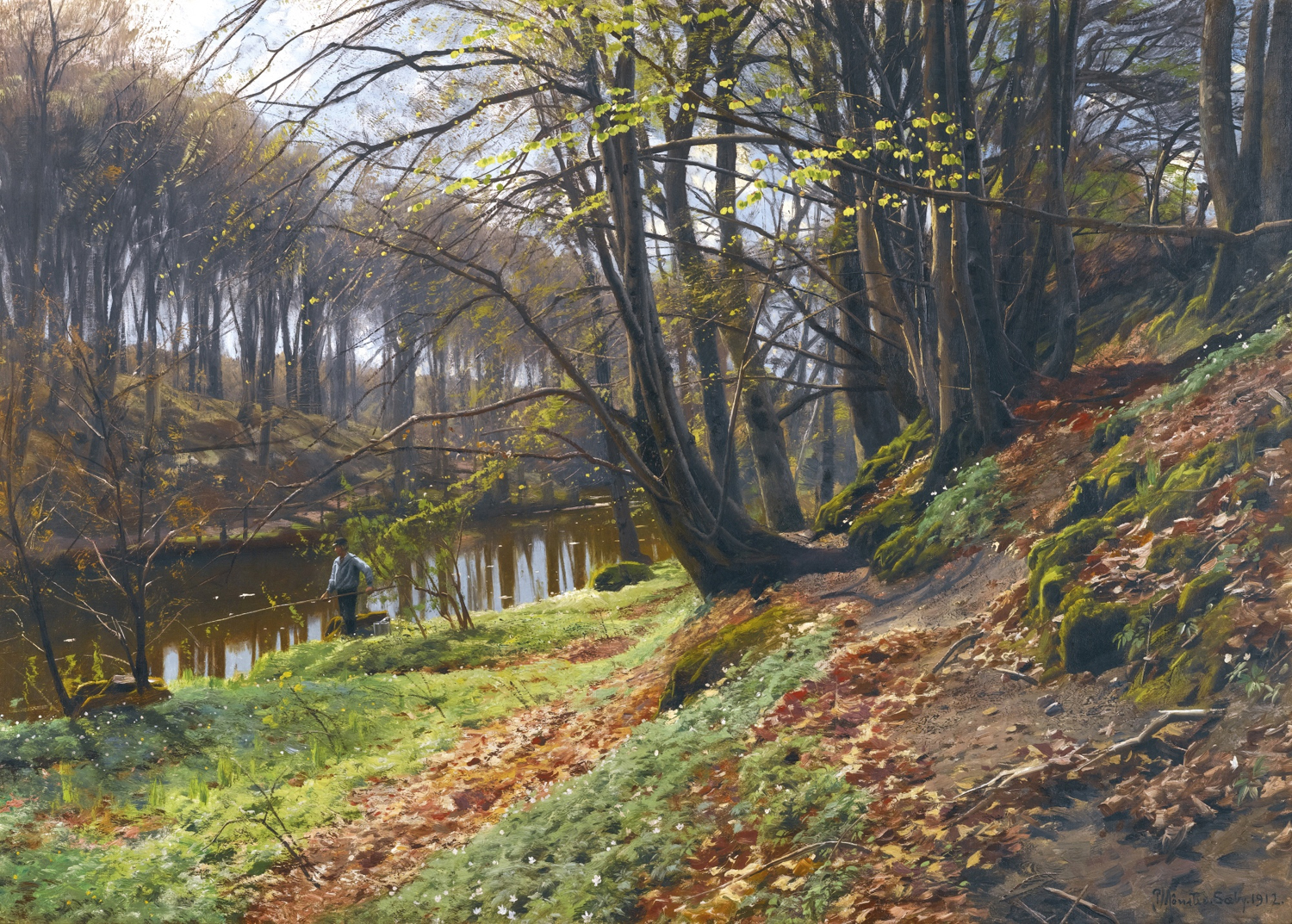 Spring Landscape at Saeby, Denmark, 1912