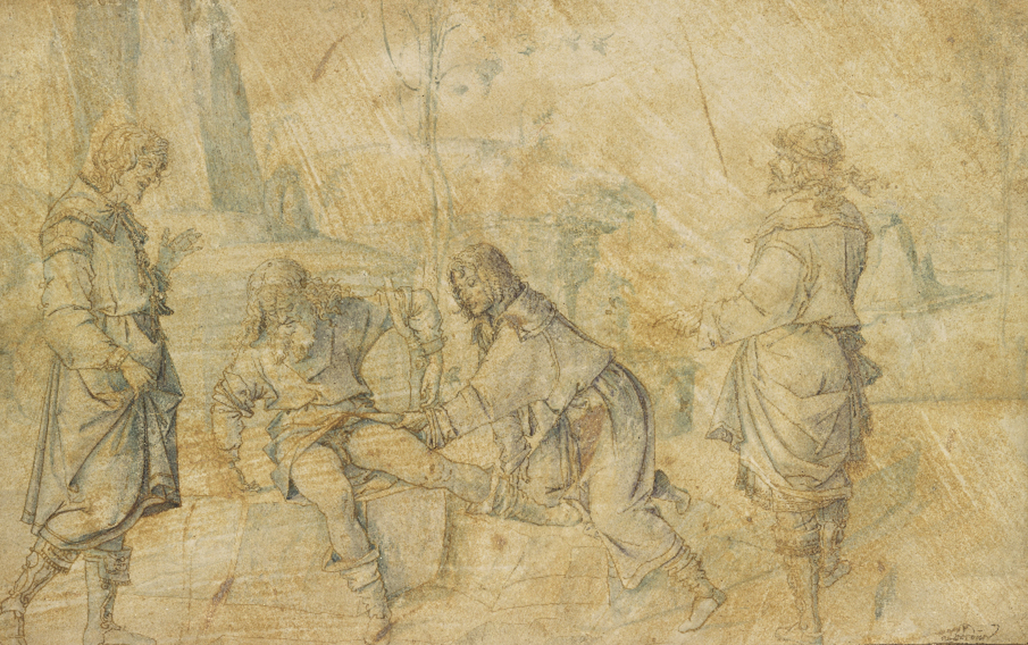 The Drunkenness of Noah, c. 1482