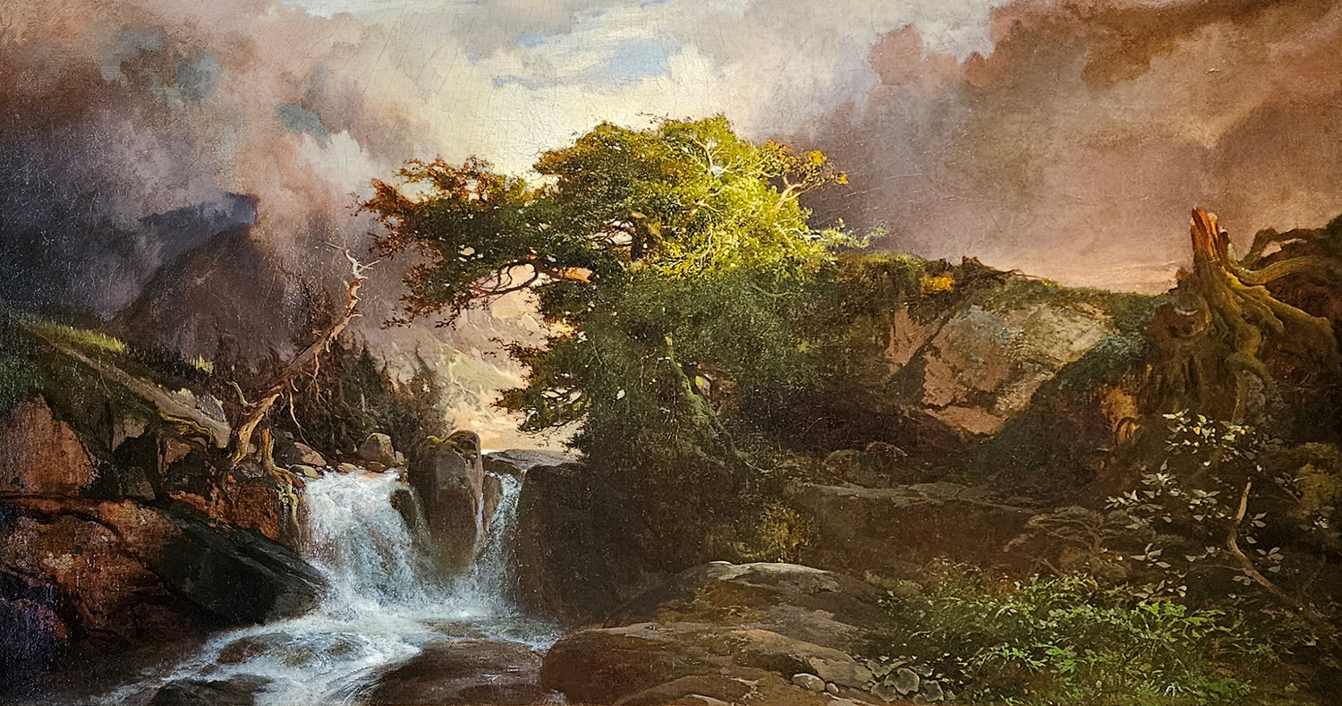 A Mountain Stream, 1869