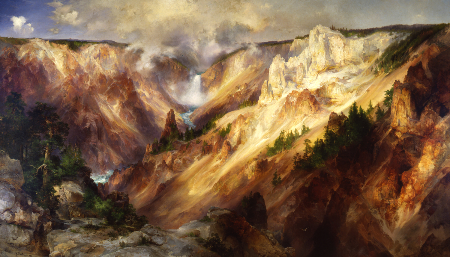 The Grand Canyon of the Yellowstone, 1893-1901