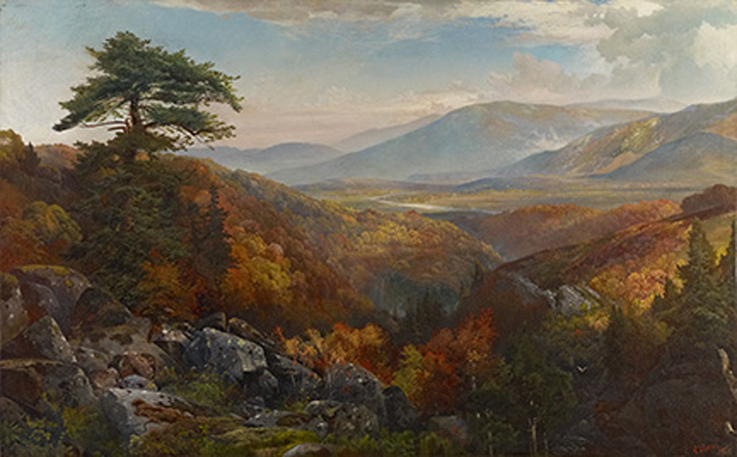 Valley of the Catawissa in Autumn, c. 1862