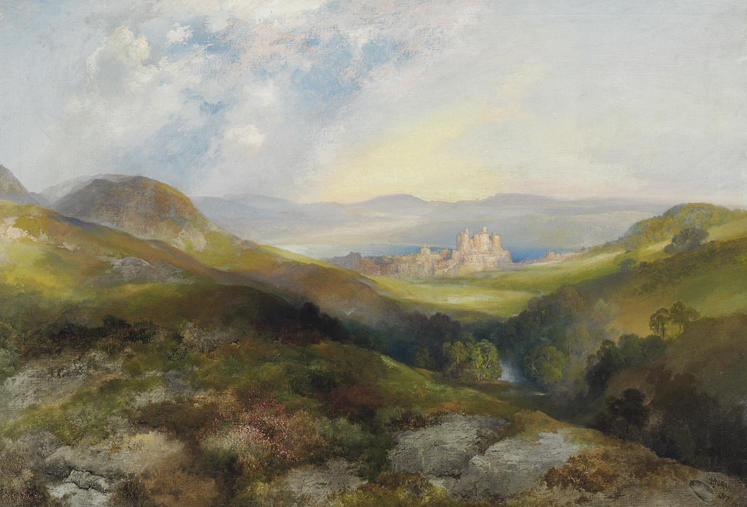 Conway Castle, 1917