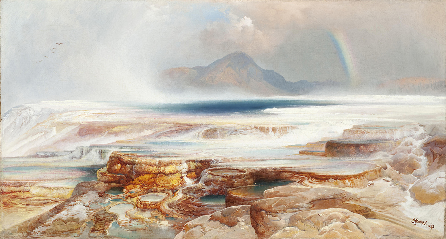 Hot Springs of the Yellowstone, 1872