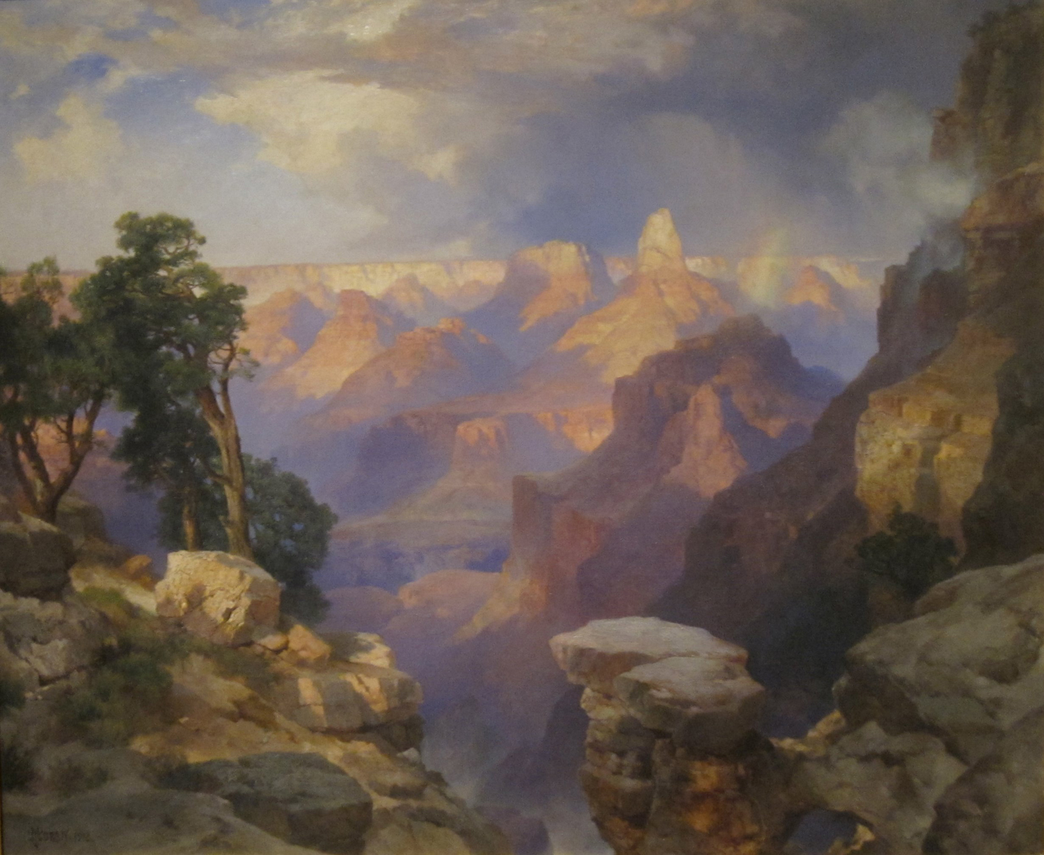 Grand Canyon with Rainbow, 1912