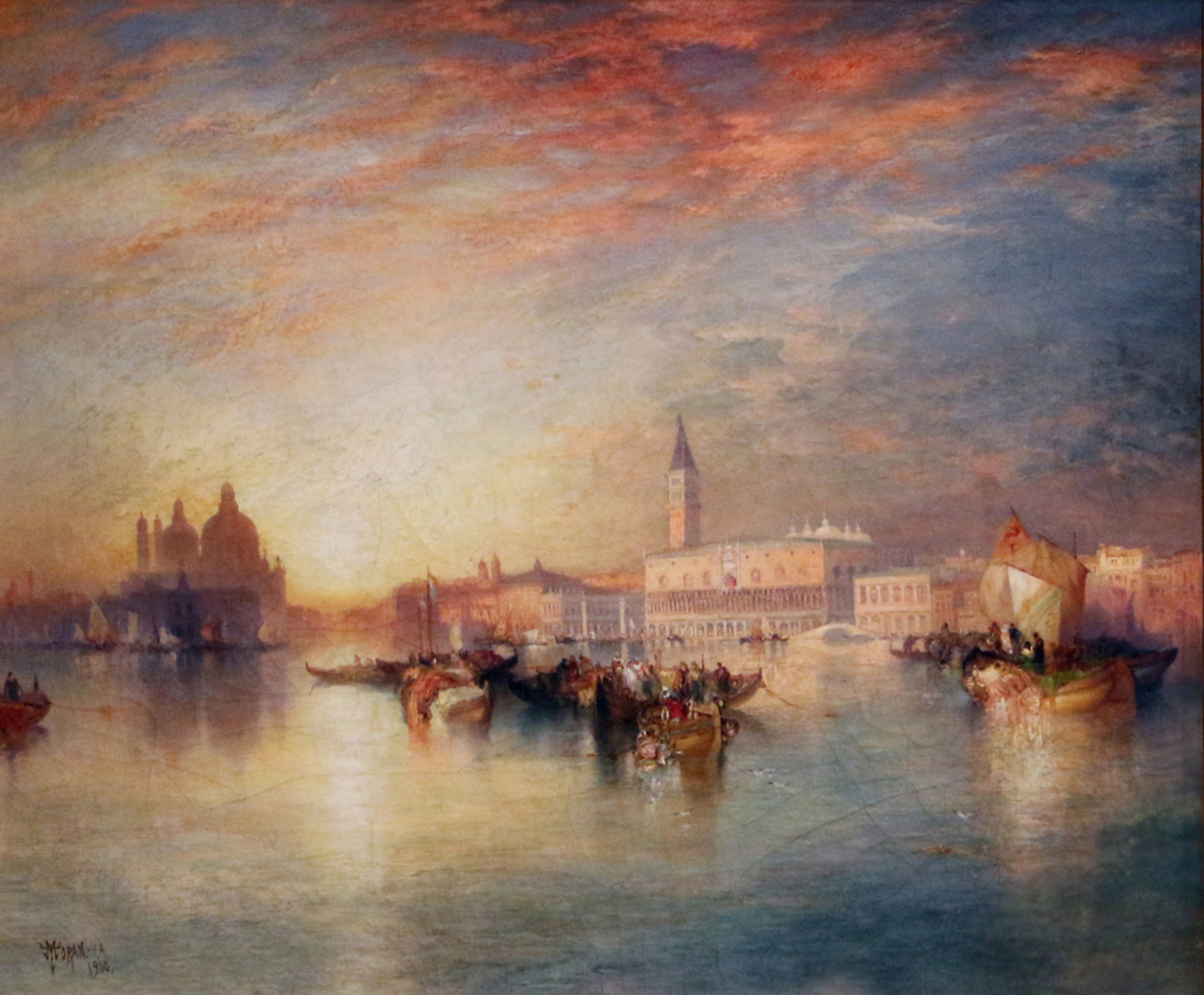 A Quiet Day in Venice, 1900