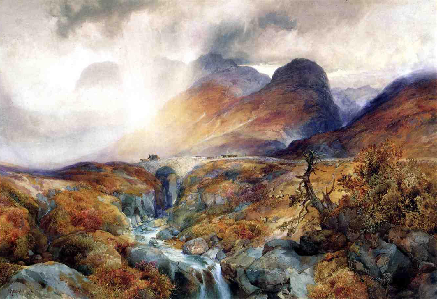 Pass at Glencoe, Scotland, 1882