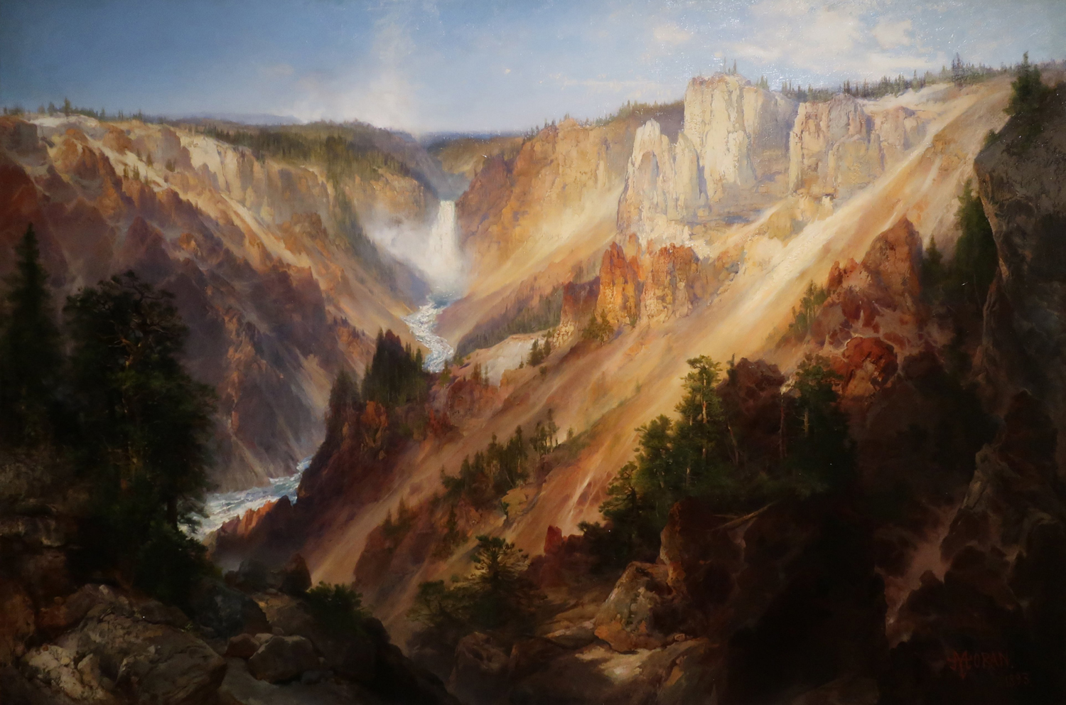 Lower Falls, Yellowstone Park, 1893