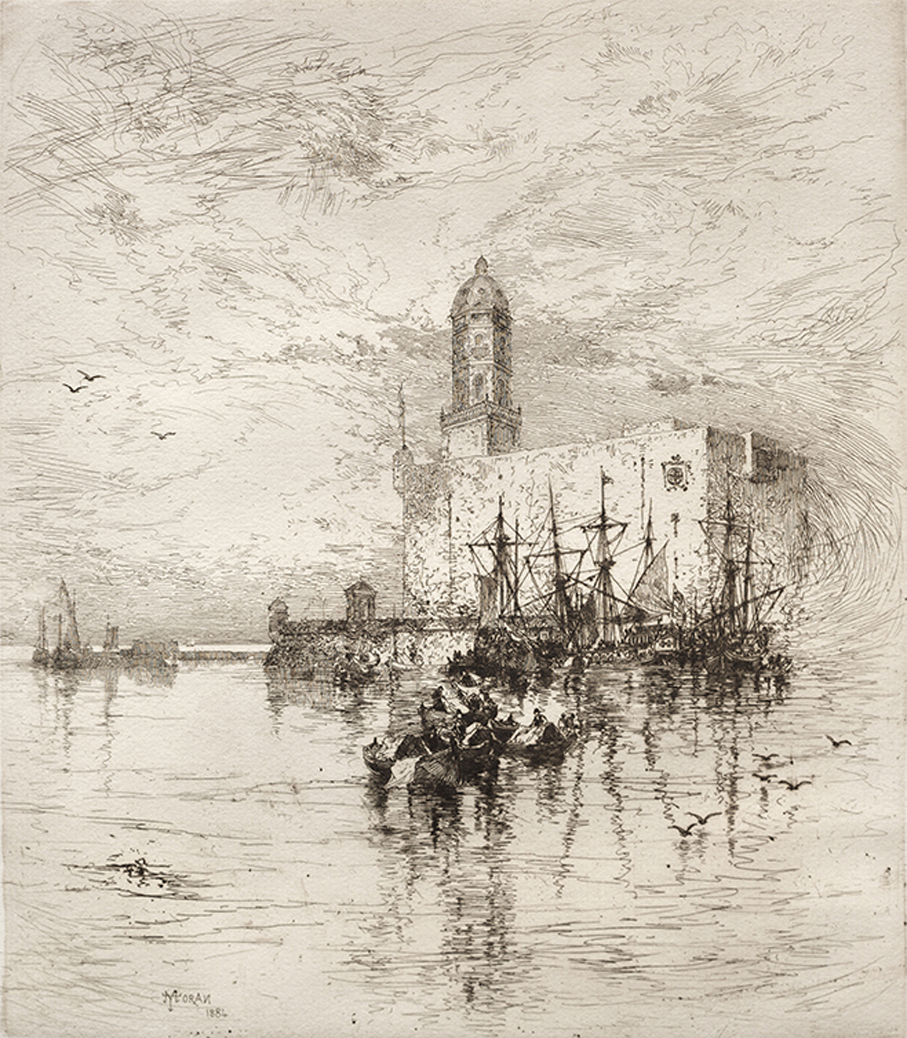 Castle of San Juan de Ulua, Verz Cruz, 1884