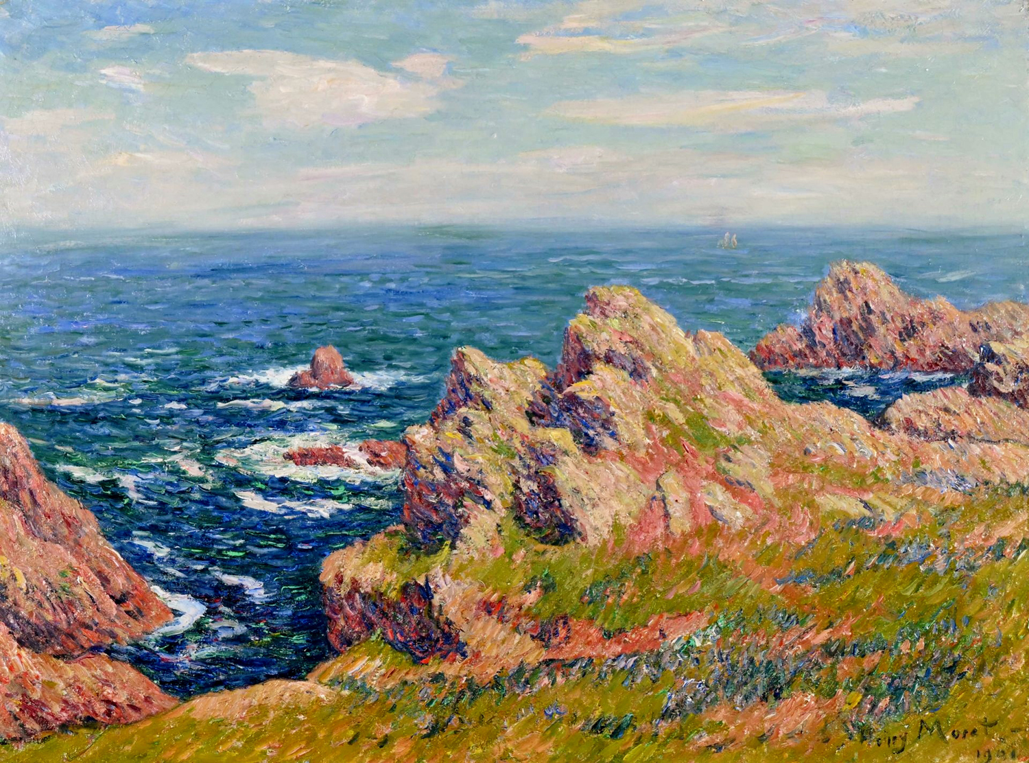 Ouessant Pointe du Creach, 1901