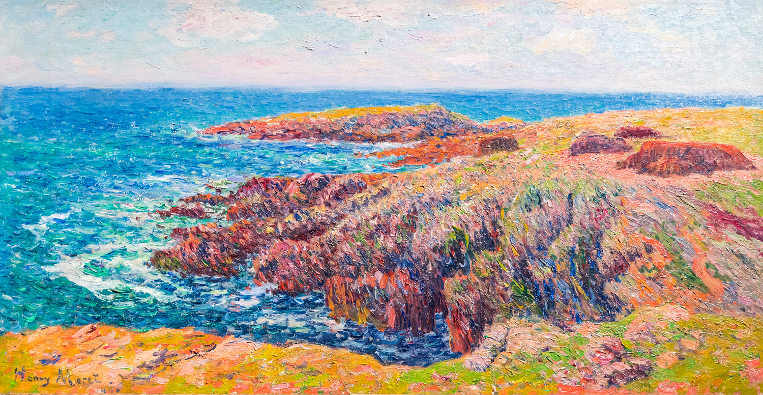 Cote de Belon, Finistere, 1900