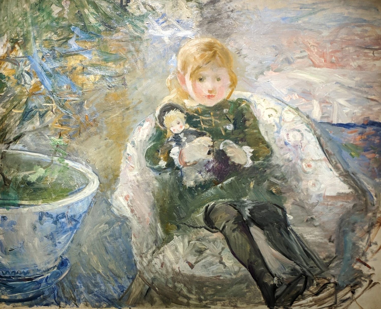 Little Girl with a Doll, 1884