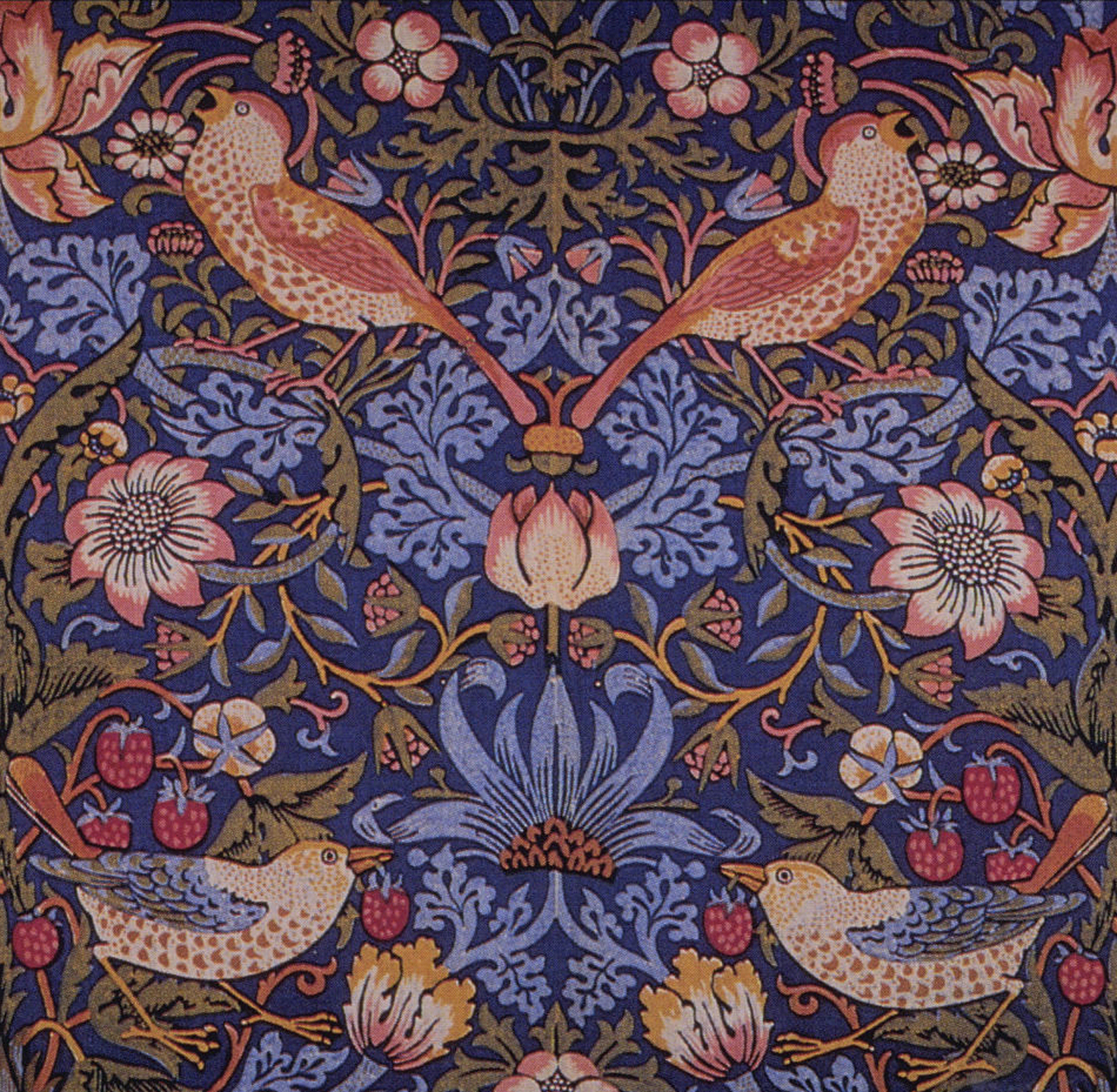 Strawberry Thief (detail), 1883