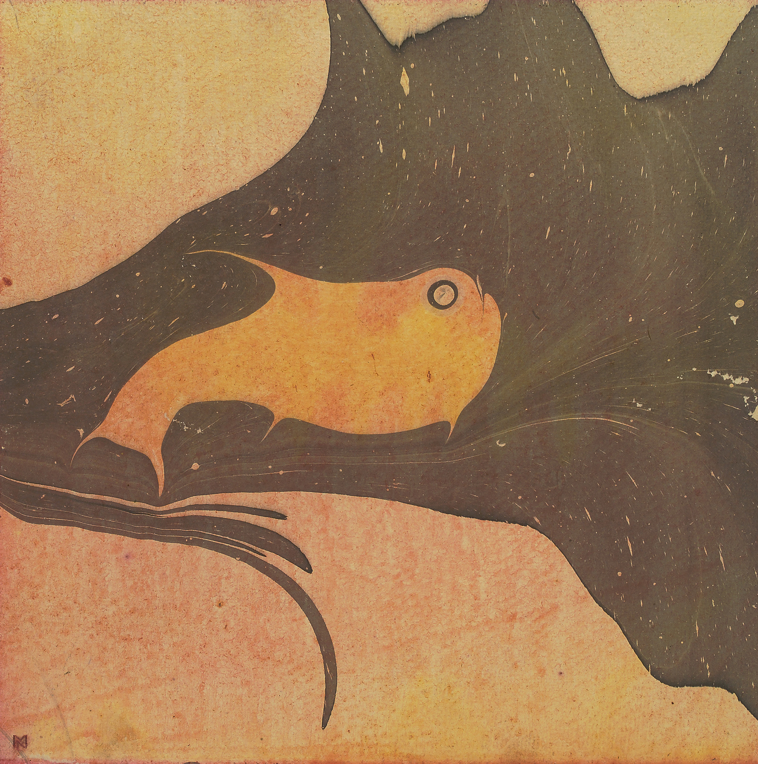 Composition in Brown and Yellow-Orange (The Little Whale), x. 1904
