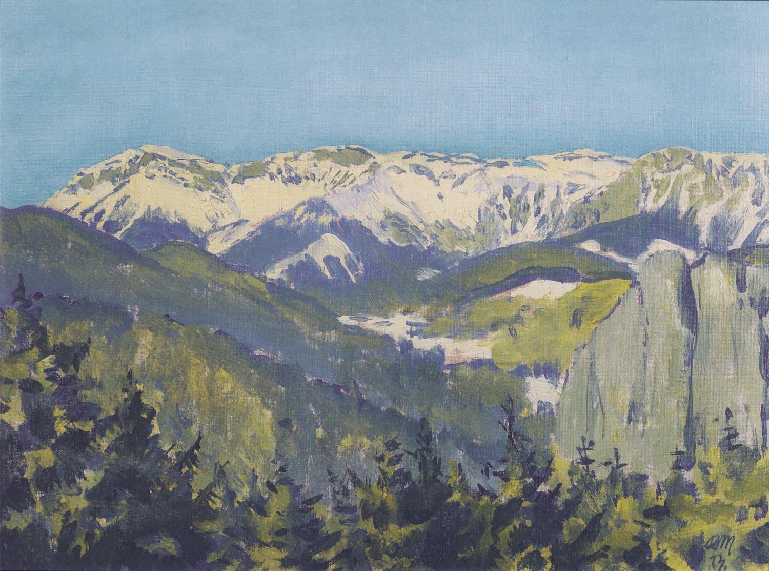 Semmering Landscape, 1913