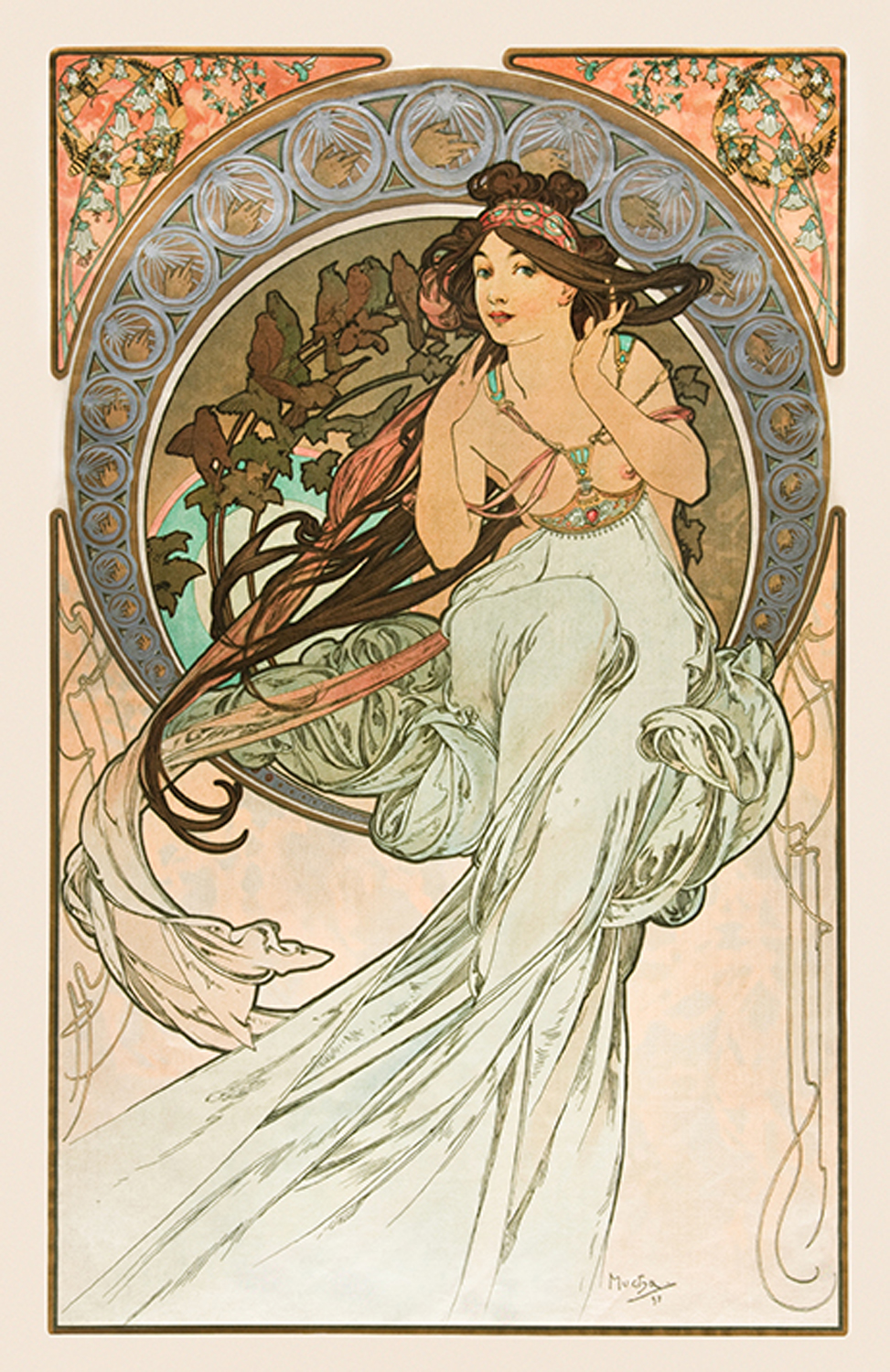 Music, from Les Arts, 1898