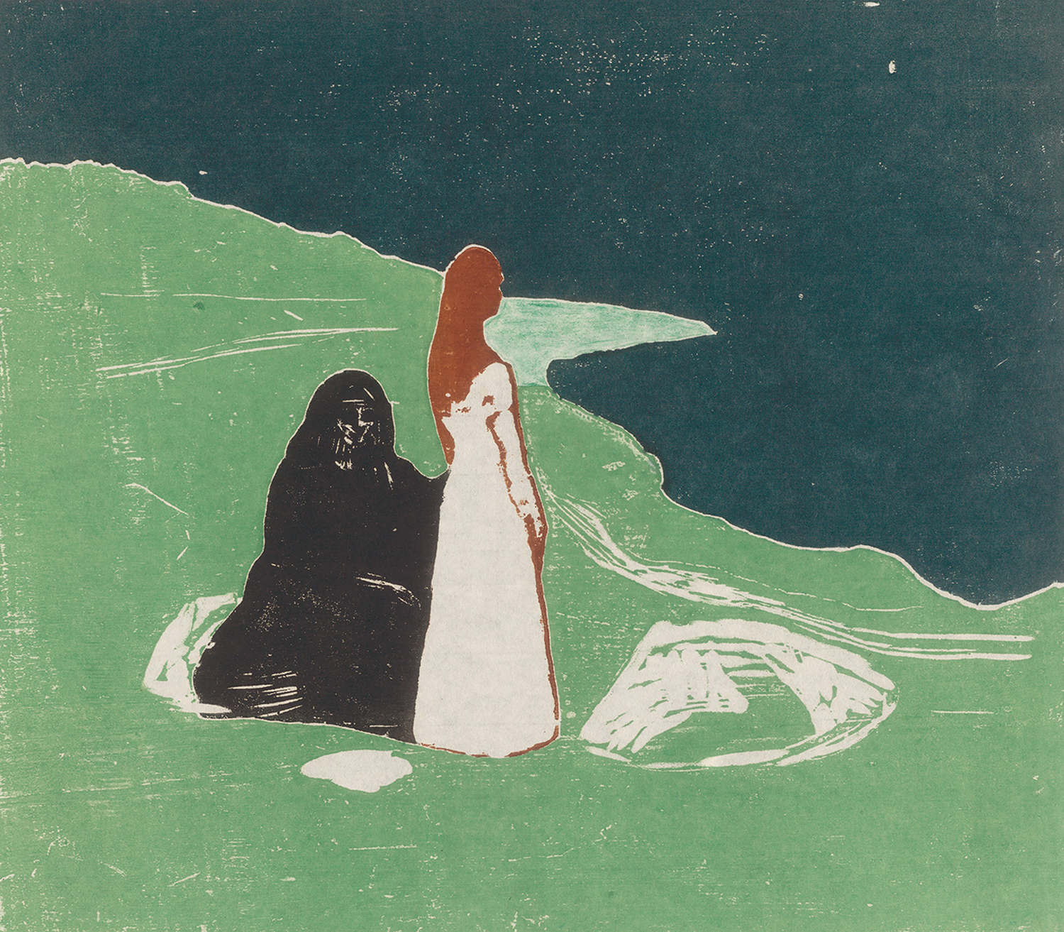 Two Women on the Shore, 1898