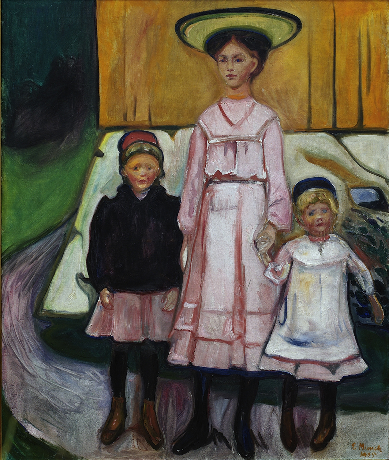 Three Children, 1905