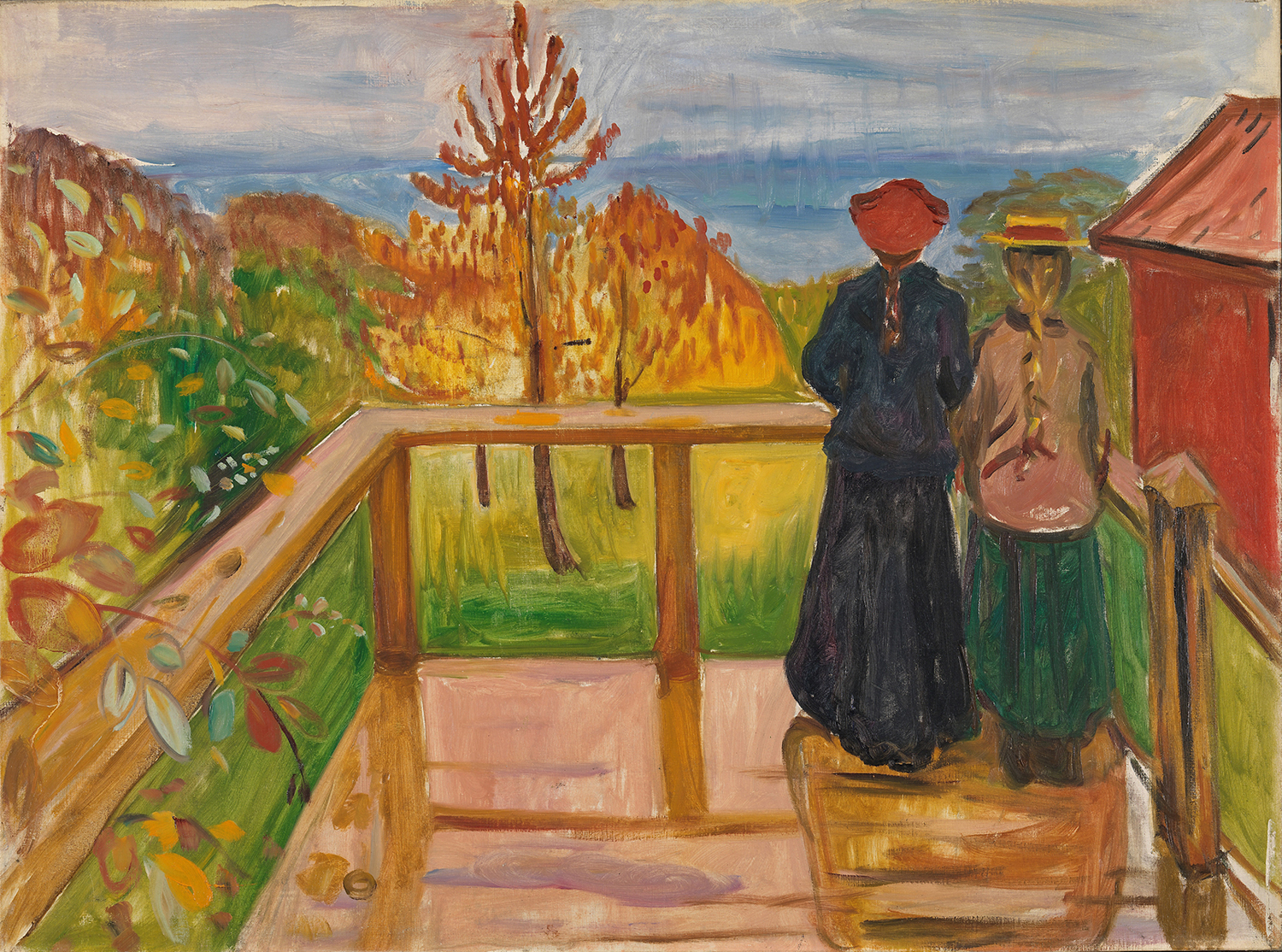 On the Veranda, 1902