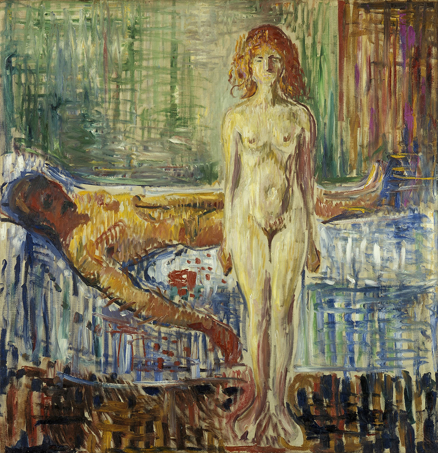 The Death of Marat II, 1907
