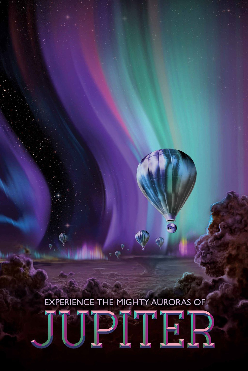 Experience the Might Auroras of Jupiter