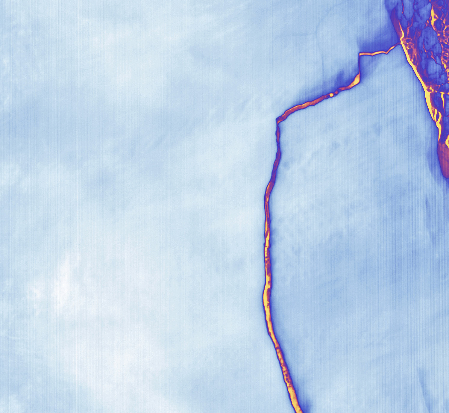Massive Iceberg Breaks Off from Antarctica