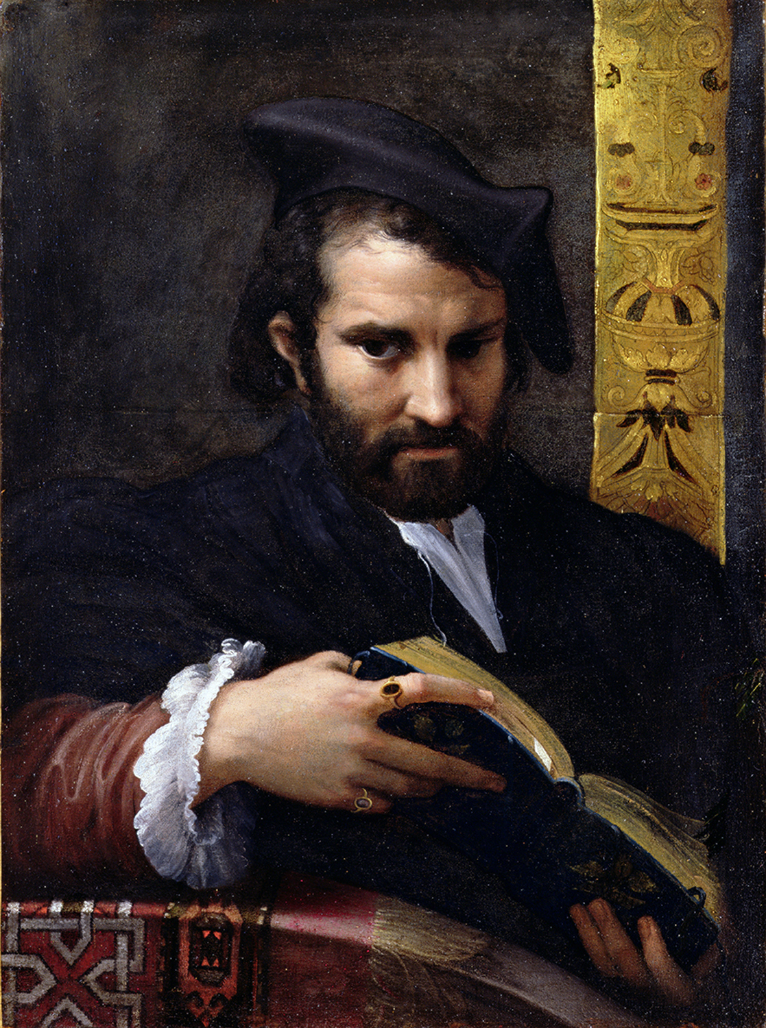 Portrait of a Man with a Book, c. 1524