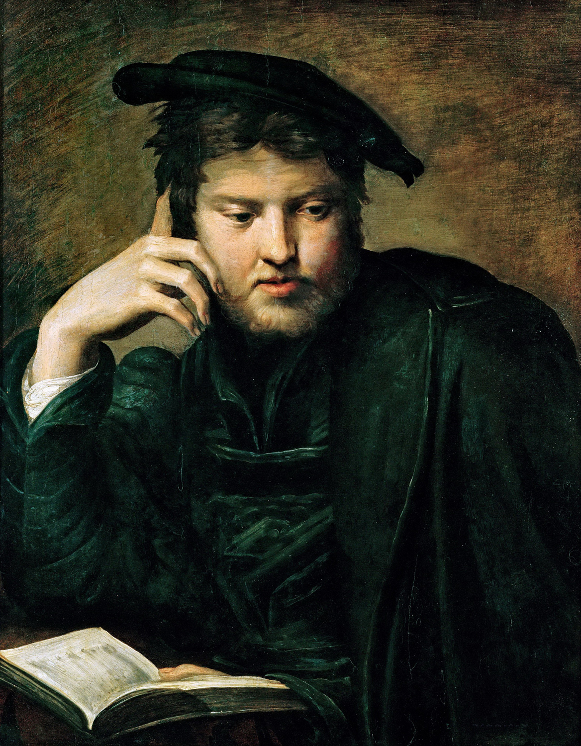 Portrait of a Man with a Book, c. 1529