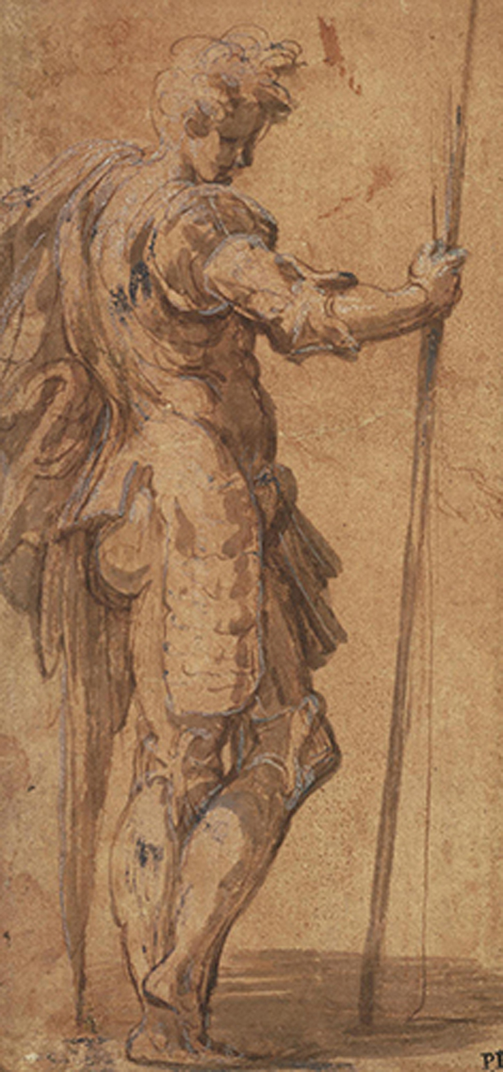 Soldier Holding a Lance, 16th century