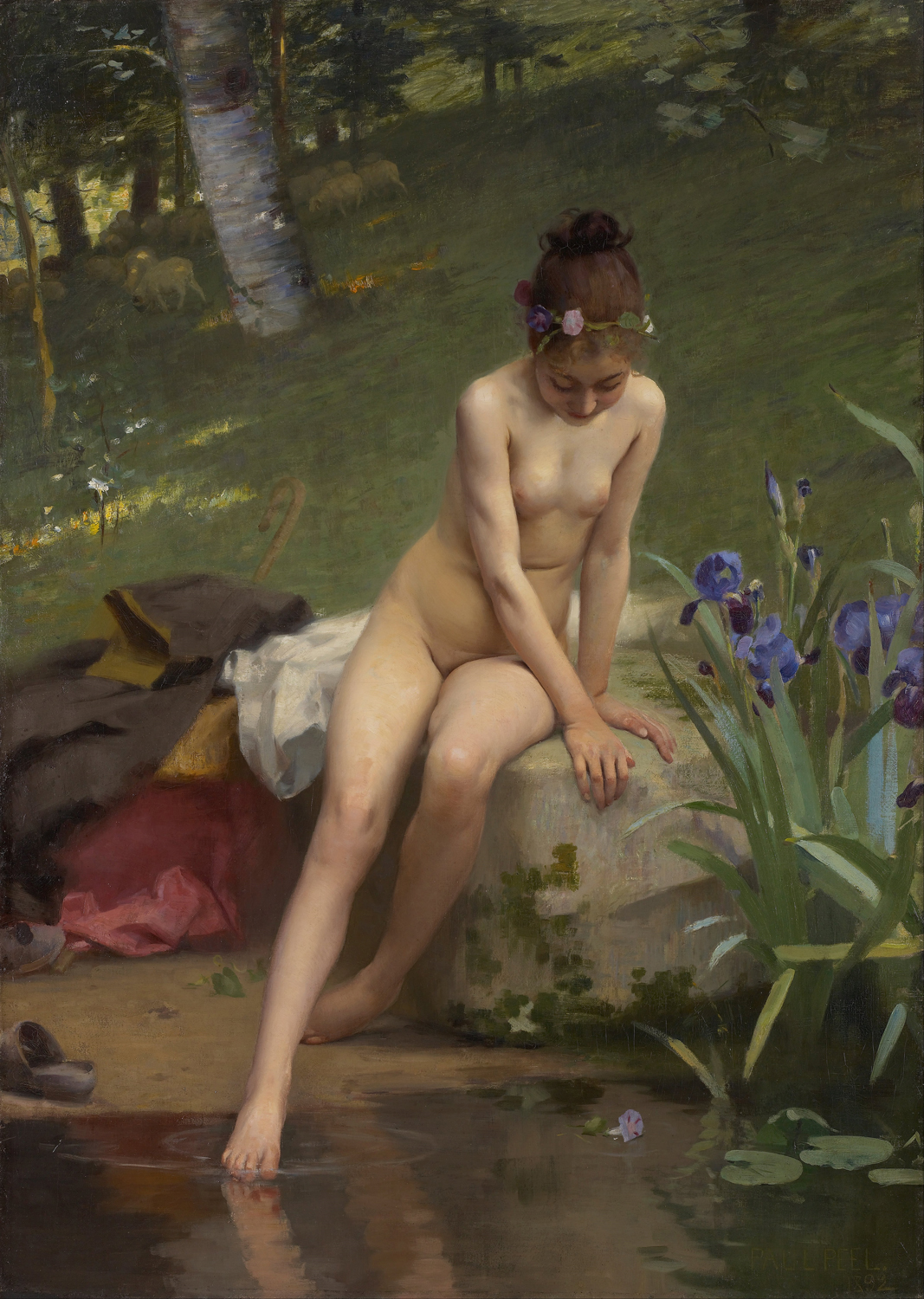 The Little Shepherdess, 1892