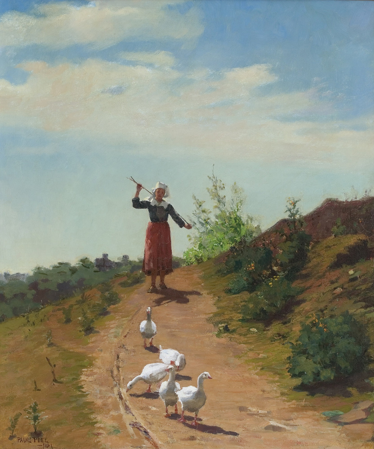 Bringing Home the Flock, 1881