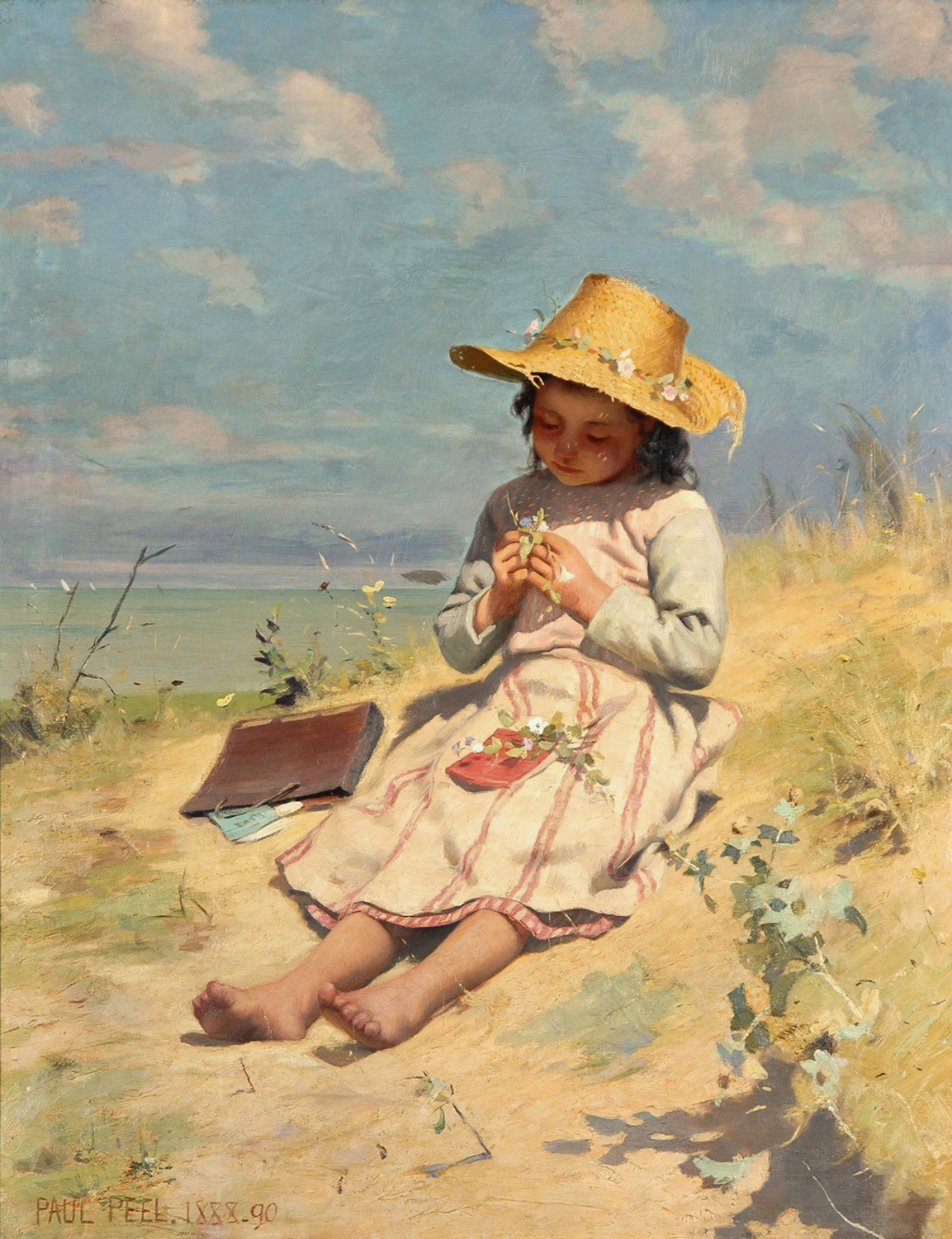 The Young Botanist, c. 1888-90