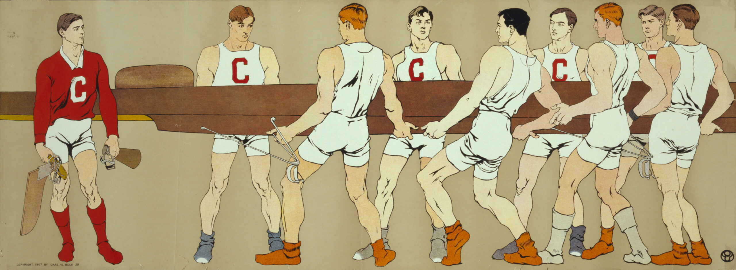 Cornell Rowing, 1907