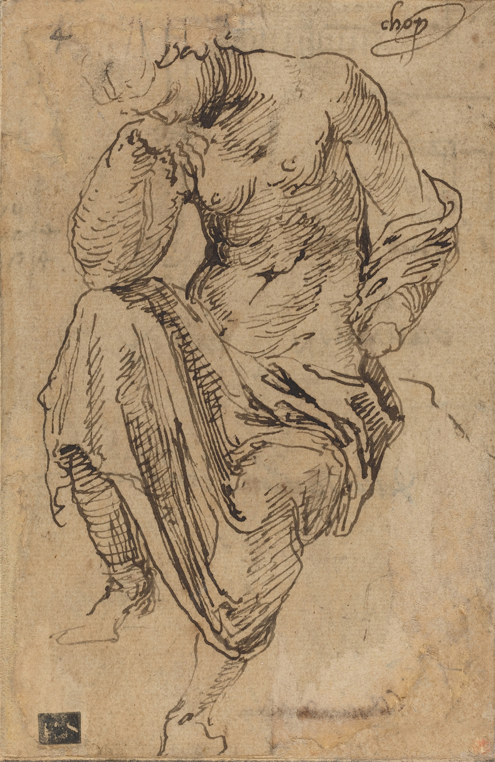 Seated Female Figure after the Antique, c. 1533