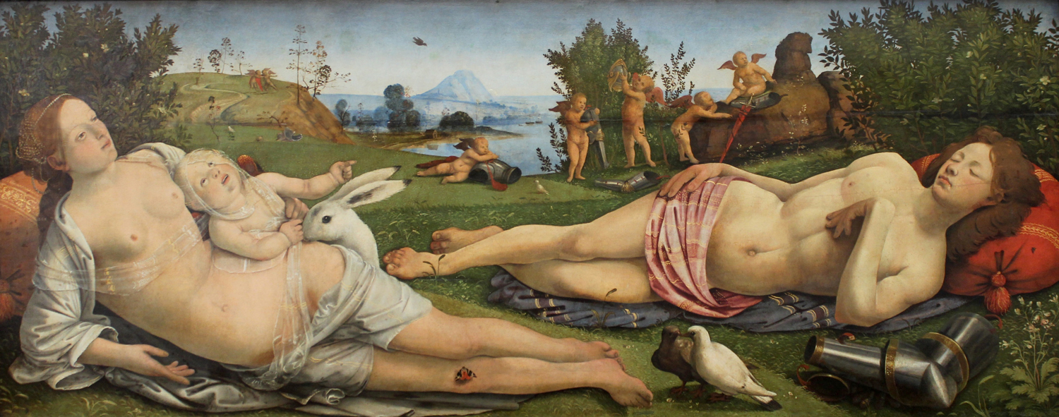 Venus, Mars and Cupid, c. 1505