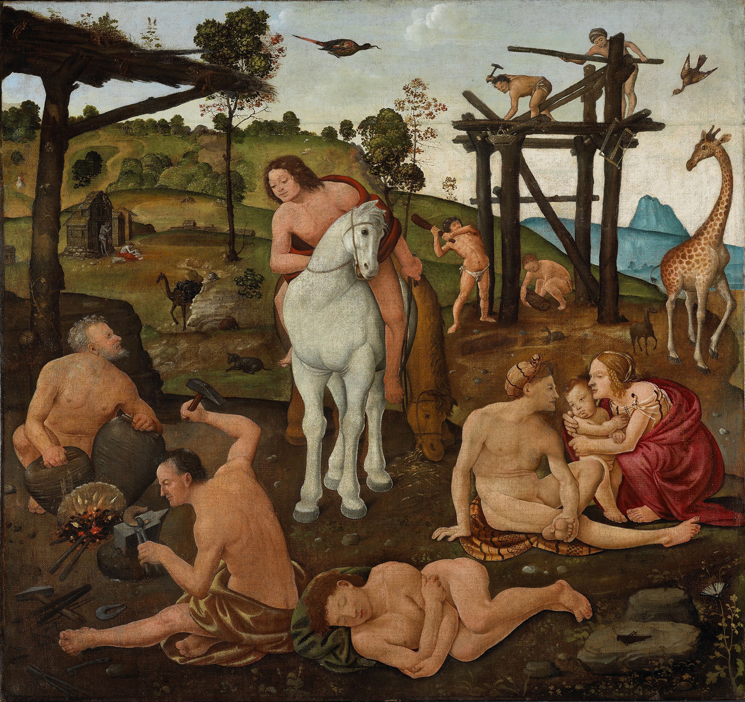 Vulcan and Aeolus, c. 1490