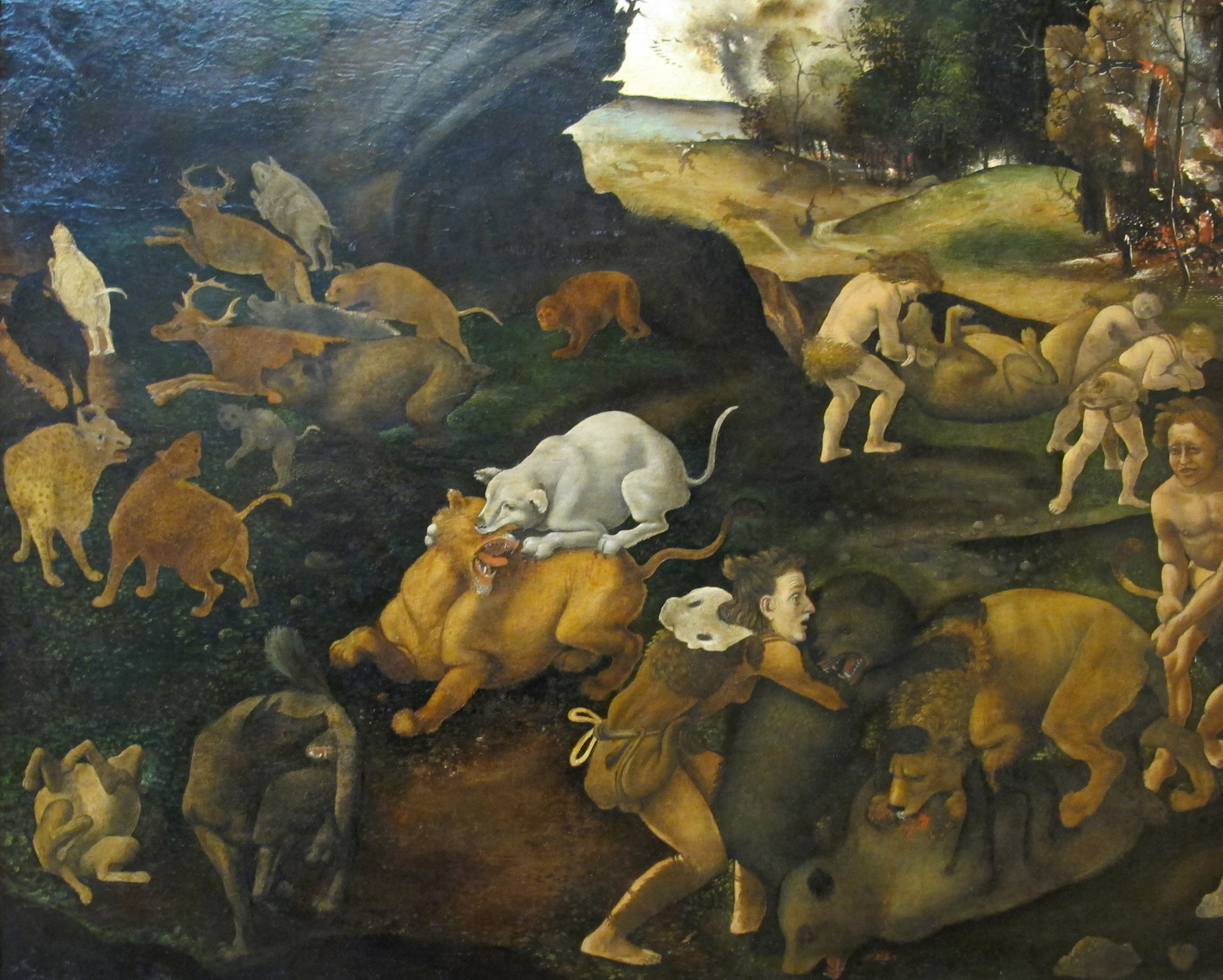 A Hunting Scene, 1500