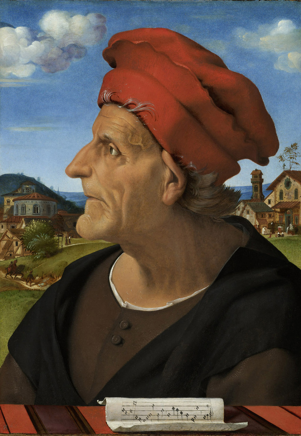 Portrait of Francesco Giamberti, Architect and Musician, c. 1482-85