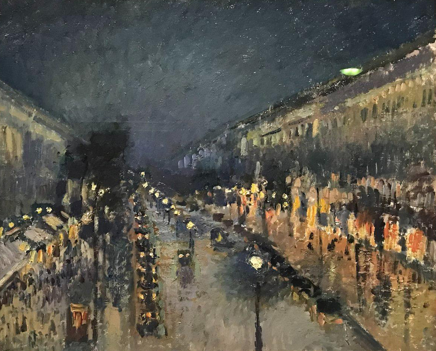 The Boulevard Montmartre at Night, 1897