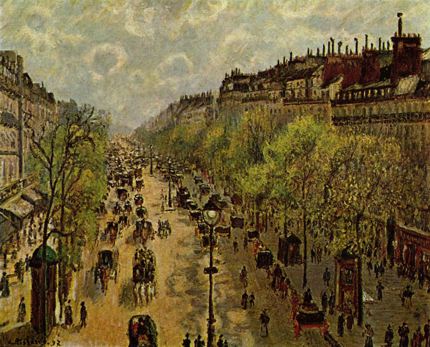 Boulevard Montmartre, Spring, 1897