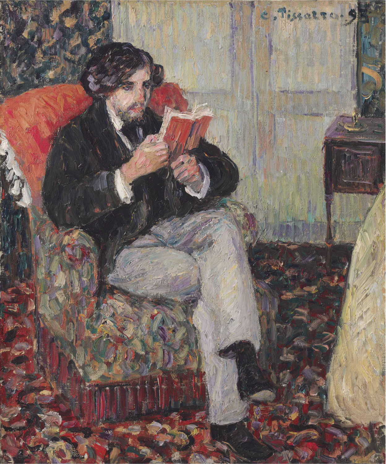 Felix Pissarro Reading, 1893