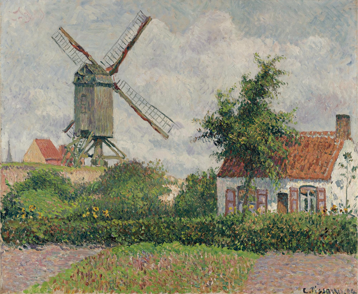 Windmill at Knokke, 1894