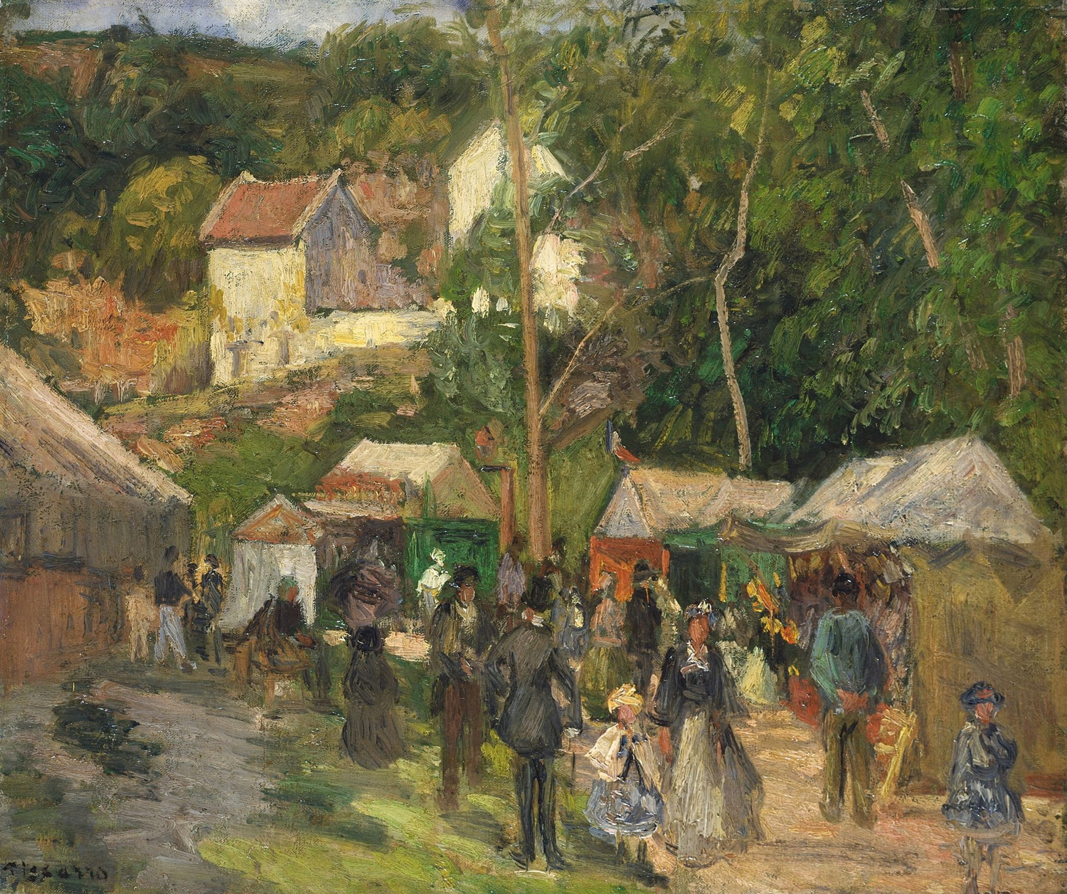 Street Festival at Hermitage, c. 1876-78