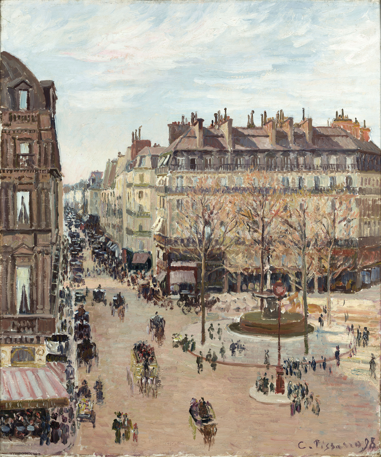 Saint-Honore Street (La Route Saint-Honore, 1898