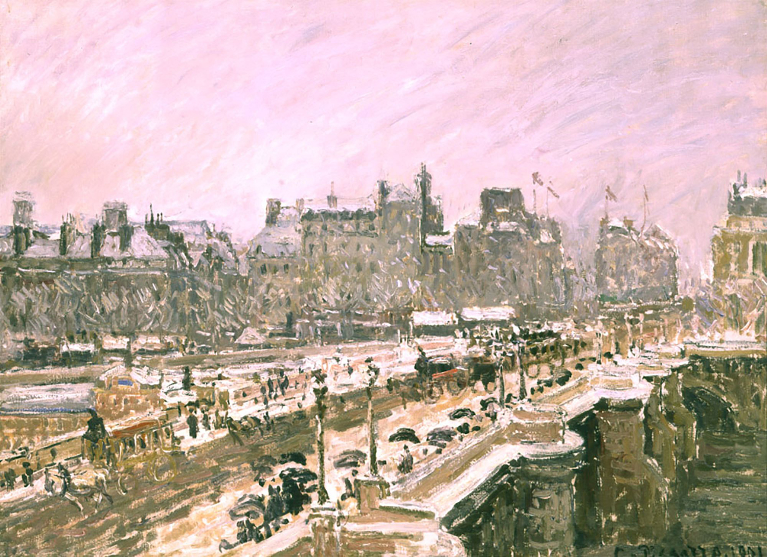 Le Pont-Neuf, Effet de Neige, 1901