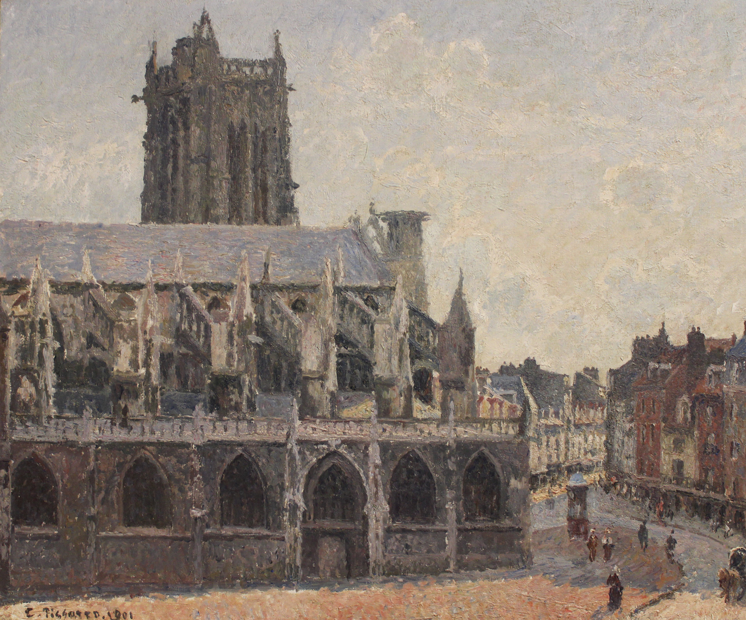 L'Eglise Saint-Jacques a Dieppe (The Church of Saint James at Dieppe), 1901