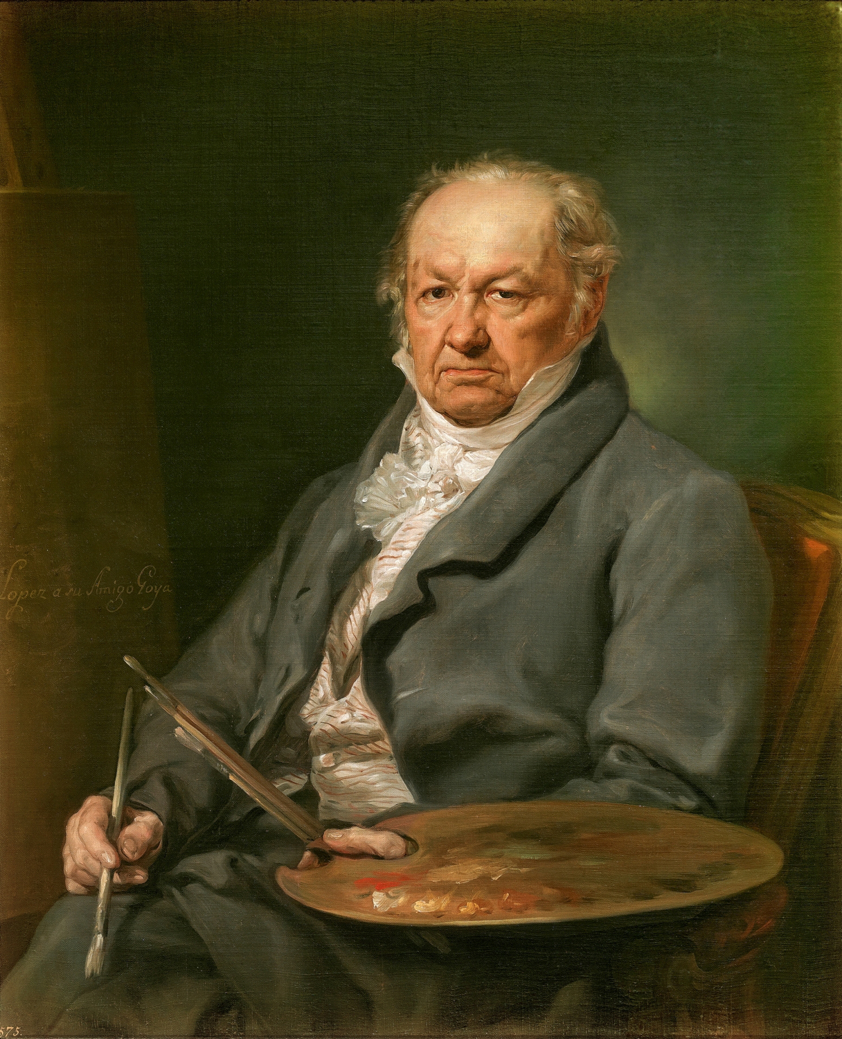 Portrait of Francisco Goya, 1826