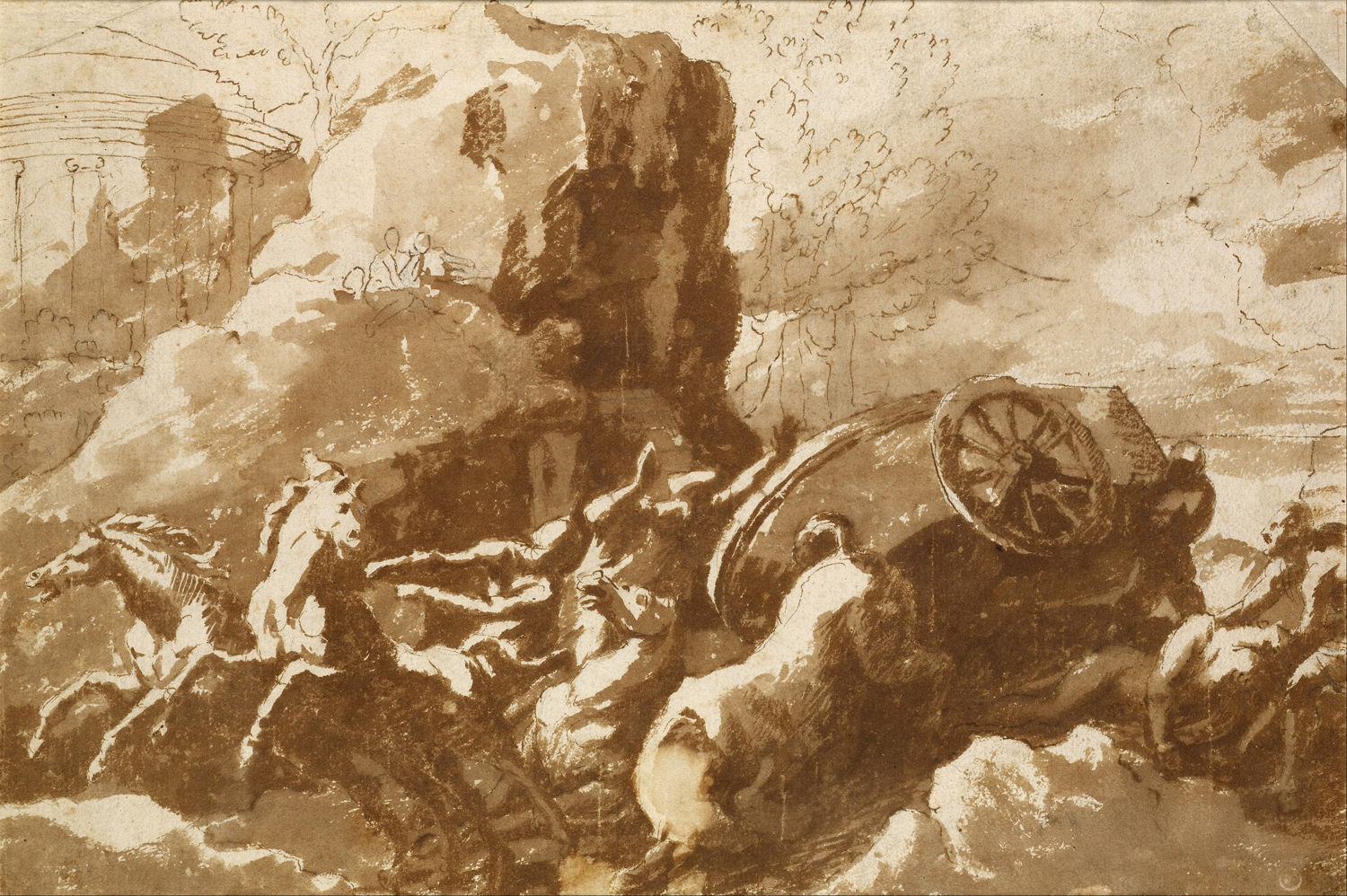 The Death of Hippolytus, 1600