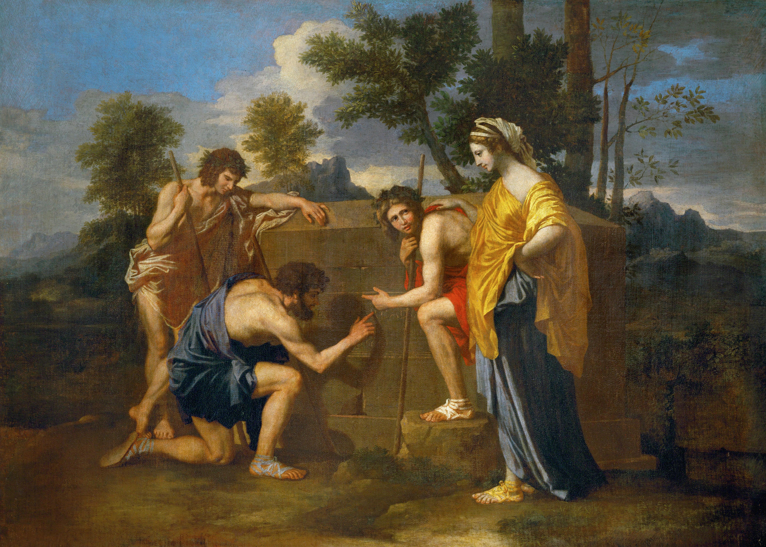 Les Bergers d'Arcadie (The Arcadian Shepherds), 1638